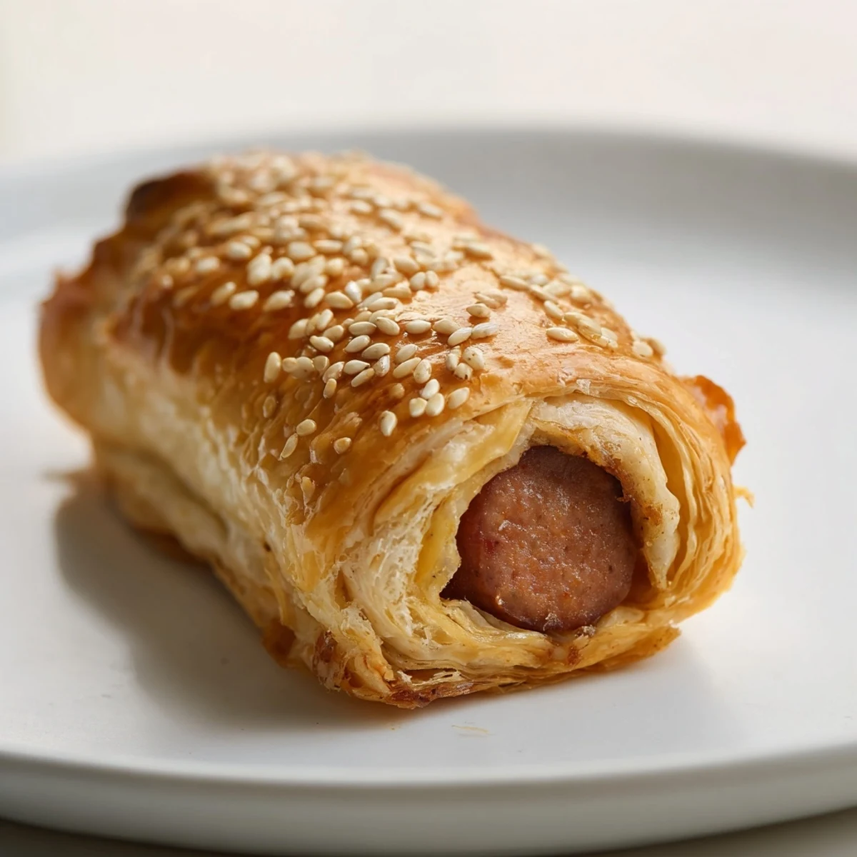 Warm, golden-brown Super Bowl Pigs in a Blanket fresh from the oven, served with ketchup and mustard for dipping.