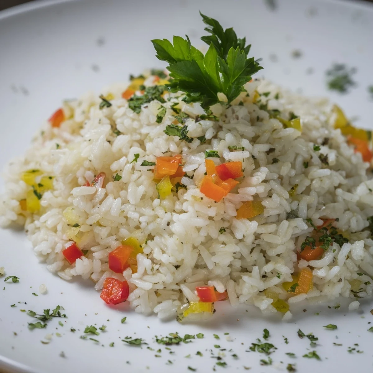 Creole Rice Pilaf Peppers