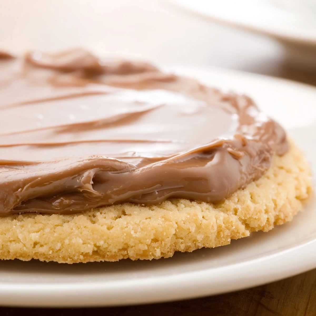 Golden Twix Cookies rest on a marble counter, showcasing smooth milk chocolate and caramel layers with buttery shortbread for a classic American dessert.