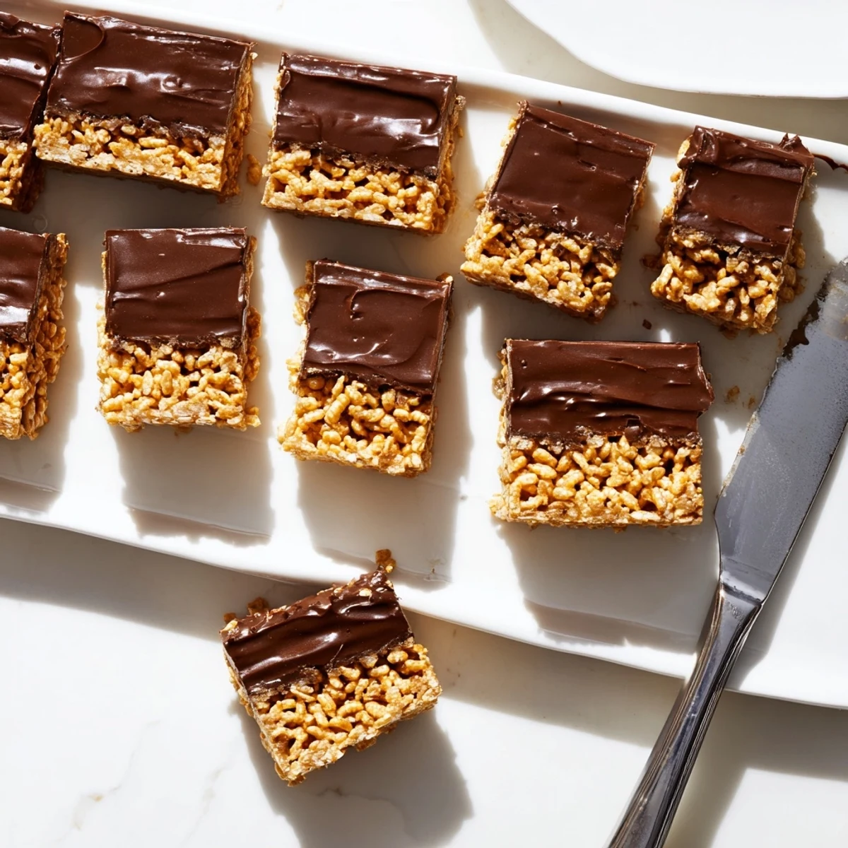 Handheld gluten-free Chex bars featuring honey peanut butter base and rich chocolate coating