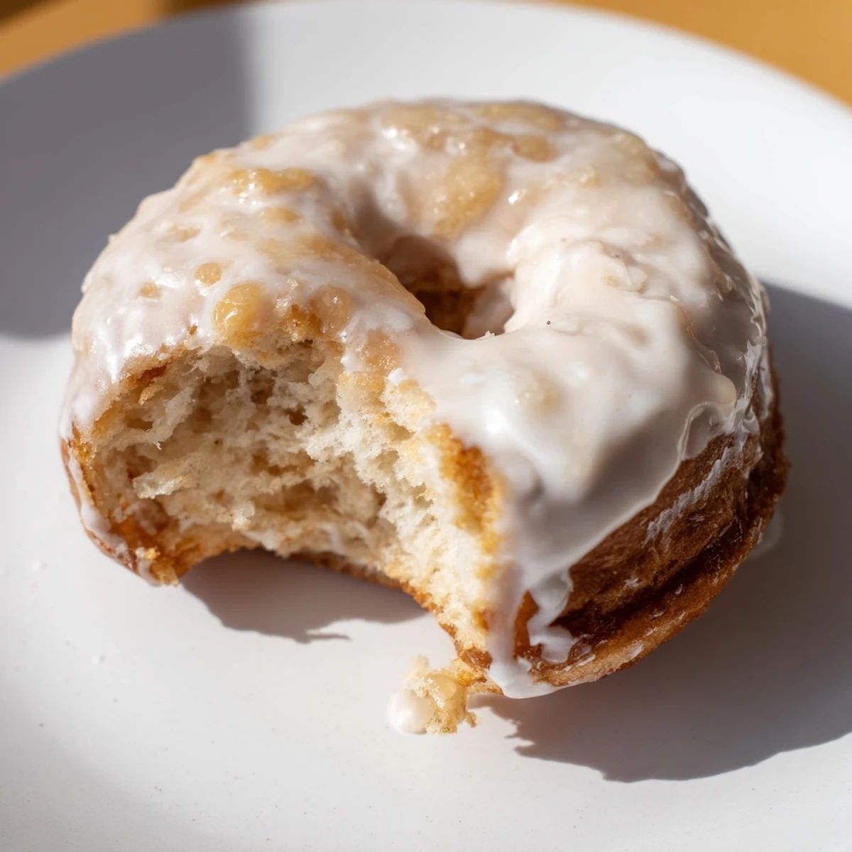 Light and fluffy Greek yogurt cake donuts sprinkled with colorful festive toppings