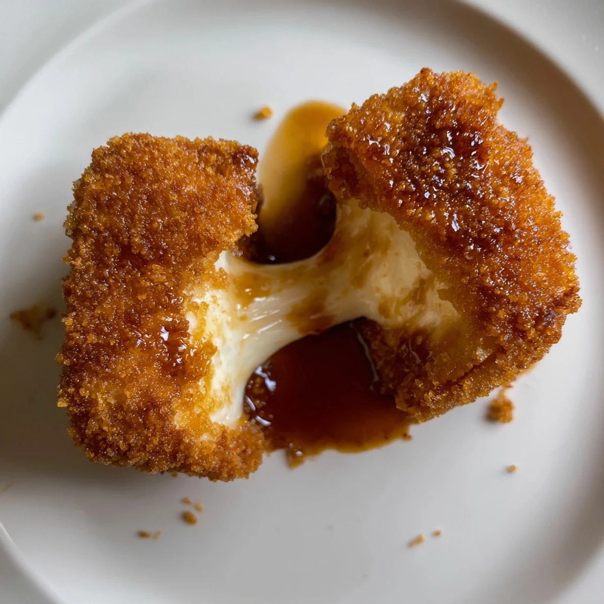 Party-ready Irresistible Crispy Mozzarella Poppers With Maple Glaze served alongside lager