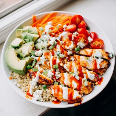 Buffalo Chicken Grain Bowl