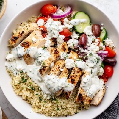 Greek Chicken Grain Bowl