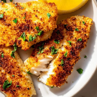 Crispy Pan Fried Tilapia